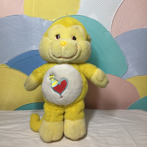 Care Bears Other - Carebear cousins Playful heart monkey 2004 toy collectible